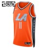 Dres Los Angeles Clippers Brook Lopez Nike 2025-26 City Edition Naranča Swingman - Dječji